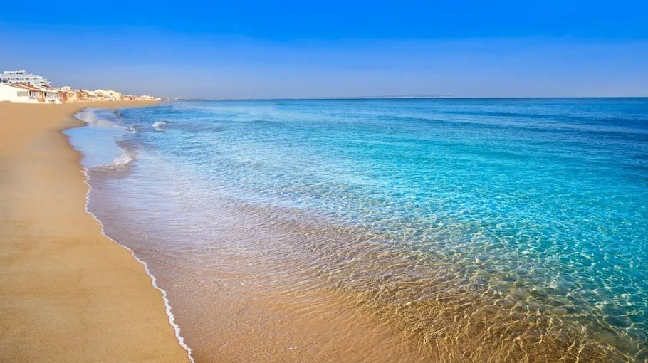Plaja din Guardamar del Segura